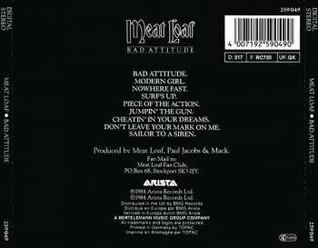 CD Meat Loaf: Bad Attitude 415842
