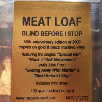 LP Meat Loaf: Blind Before I Stop NUM | LTD | CLR 57681