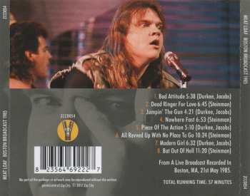 CD Meat Loaf: Boston Broadcast 1985 403155
