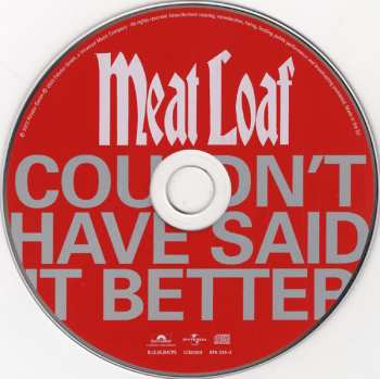 CD Meat Loaf: Couldn't Have Said It Better 513149