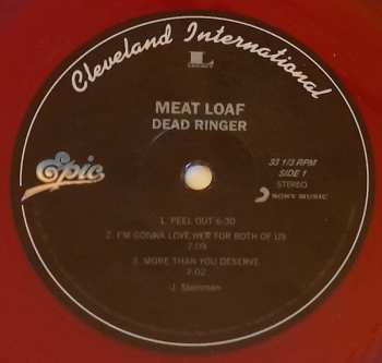 LP Meat Loaf: Dead Ringer 72584
