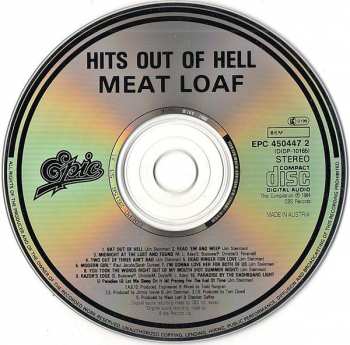 CD Meat Loaf: Hits Out Of Hell 16231