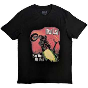 Merch Meat Loaf: Meat Loaf Unisex T-shirt: Bat Out Of Hell Cover (back Print) (xx-large) XXL