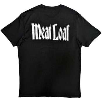 Merch Meat Loaf: Meat Loaf Unisex T-shirt: Bat Out Of Hell Cover (back Print) (small) S