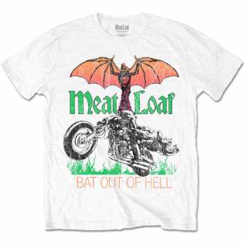 Merch Meat Loaf: Meat Loaf Unisex T-shirt: Bat Out Of Hell (x-large) XL