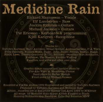 CD Medicine Rain: Still Confused But On A Higher Level 103332