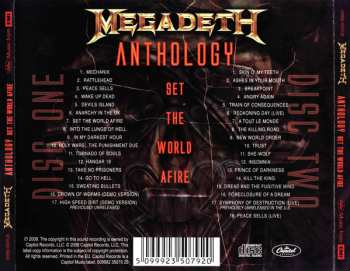 2CD Megadeth: Anthology: Set The World Afire 2453
