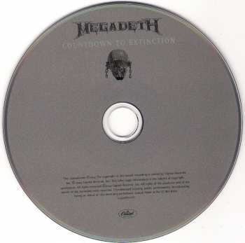 CD Megadeth: Countdown To Extinction 376122