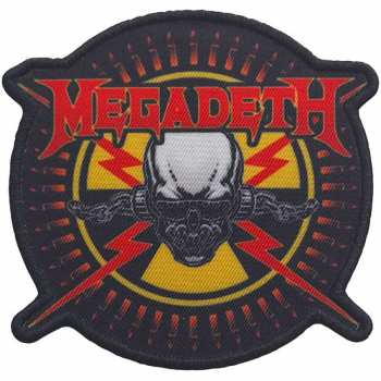 Merch Megadeth: Nášivka Bullets