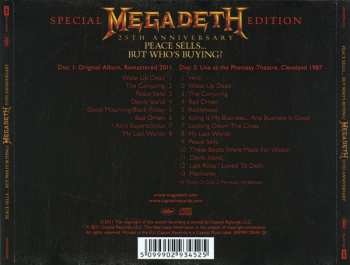 2CD Megadeth: Peace Sells... But Who's Buying? DLX 377954