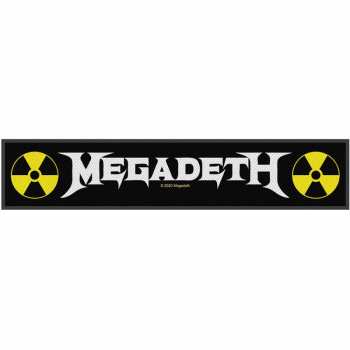 Merch Megadeth: Super Nášivka Logo Megadeth