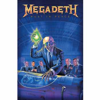 Merch Megadeth: Textilní Plakát Rust In Peace