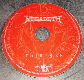 CD Megadeth: Th1rt3en DIGI 35995