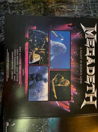 3LP Megadeth: A Night In Buenos Aires LTD | CLR 313862
