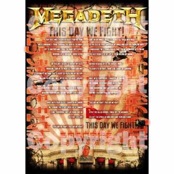 Merch Megadeth: Tričko China Whitehouse  L
