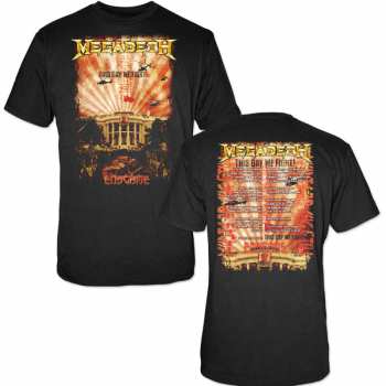 Merch Megadeth: Tričko China Whitehouse  S