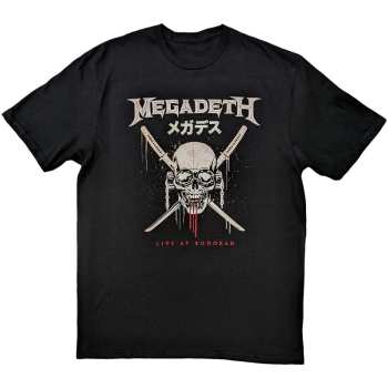 Merch Megadeth: Tričko Crossed Swords
