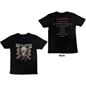 Merch Megadeth: Megadeth Unisex T-shirt: Killing Biz (back Print) (large) L