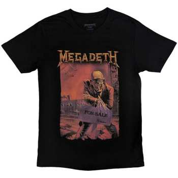 Merch Megadeth: Megadeth Unisex T-shirt: Peace Sells Album Cover (back Print) (medium) M