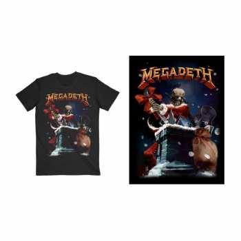 Merch Megadeth: Tričko Santa Vic Chimney 