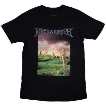 Merch Megadeth: Megadeth Unisex T-shirt: Youthanasia Tracklist (back Print) (medium) M