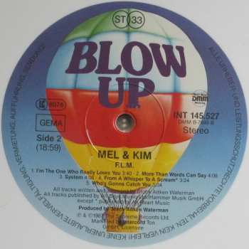 LP Mel & Kim: F.L.M. CLR