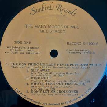 LP Mel Street: Many Moods Of Mel