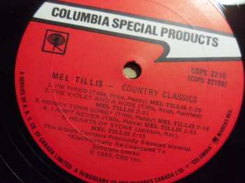 LP Mel Tillis: Country Classics