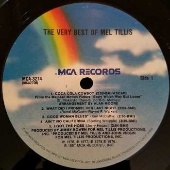 LP Mel Tillis: The Very Best Of Mel Tillis 42241