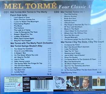 2CD Mel Tormé: Four Classic Albums