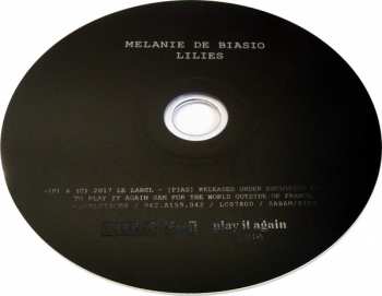 CD Melanie De Biasio: Lilies 421232