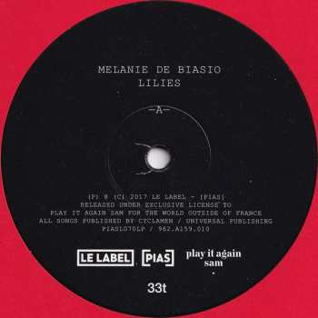 LP/CD Melanie De Biasio: Lilies 65546