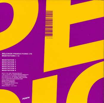 CD Melchior Productions: Meditations 1-6