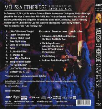 CD/Blu-ray Melissa Etheridge: A Little Bit Of ME: Live In L.A. 483945