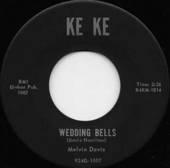 Album Melvin Davis: Wedding Bells / It's No News