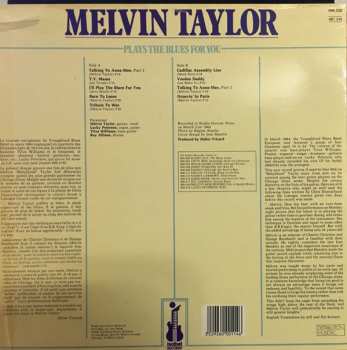LP Melvin Taylor: Plays The Blues For You LTD 392706