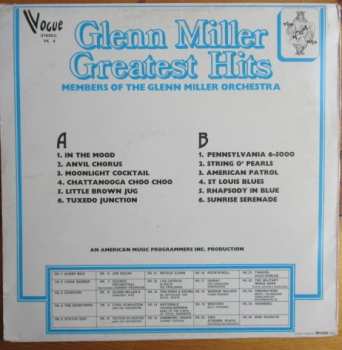 LP Members Of The Glenn Miller Orchestra: Glenn Miller Greatest Hits CLR 417778