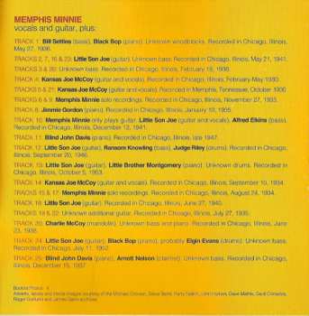 CD Memphis Minnie: Keep On Goin' 1930-1953 301481