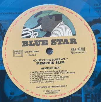 LP Memphis Slim: Memphis Heat CLR 137340