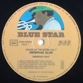 LP Memphis Slim: Memphis Heat 432411