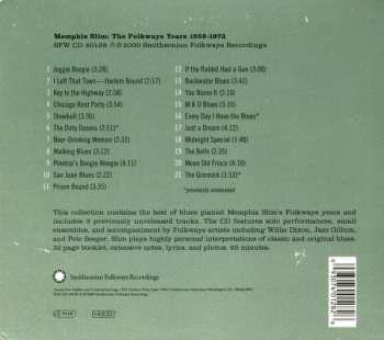 CD Memphis Slim: The Folkways Years 1959-1973 290443