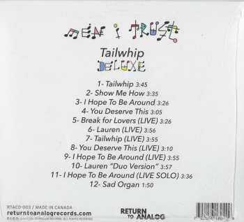 CD Men I Trust: Tailwhip Deluxe DLX 191508