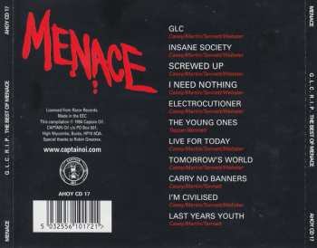 CD Menace: G.L.C. R.I.P. 104198