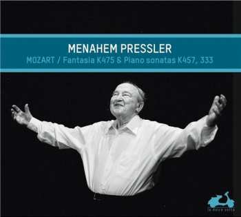 Album Menahem Pressler: Fantasia K475 & Piano Sonatas K457, 333