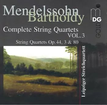 Complete String Quartets Vol.3: String Quartets Op.44, 3 & 80