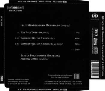 SACD Felix Mendelssohn-Bartholdy: Symphonies Nos 1 And 4 448287
