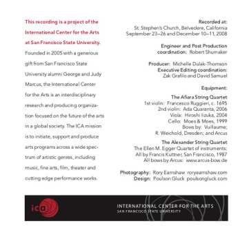 CD Franz Schubert: Mendelssohn + Schubert