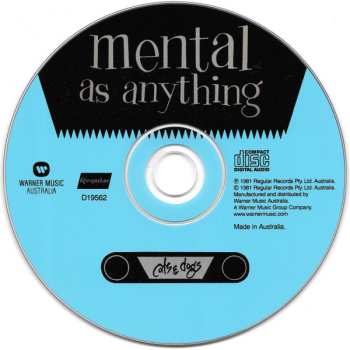 CD Mental As Anything: Cats & Dogs 521758