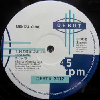 LP Mental Cube: So This Is Love 504931