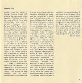 CD Mercedes Sosa: Misa Criolla 45120